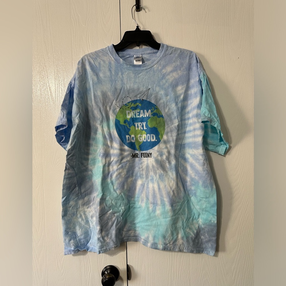 Boy Meets World Mr. Feeny T-Shirt 2XL Dream, Try, Do Good
